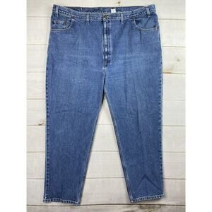 Vintage Levi's 545 Jeans Mens 52x32 Loose Fit Brown Tab Big & Tall Y2k Denim